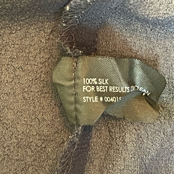 Club Monaco sheer silk blouse - Picture 4 of 4